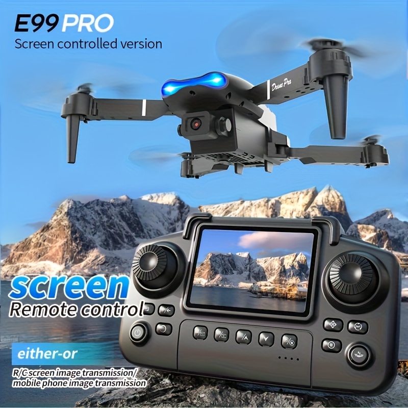 Drone Ae Rc - Drone pliable E99 PRO MAX amélioré
